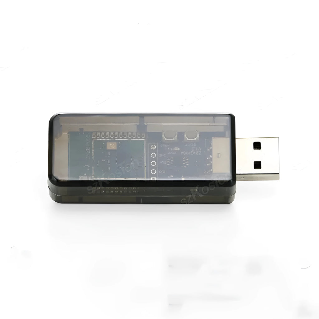 Silicon Labs EFR32MG21 Zigbee USB dongle in plastic case for Home Assistant