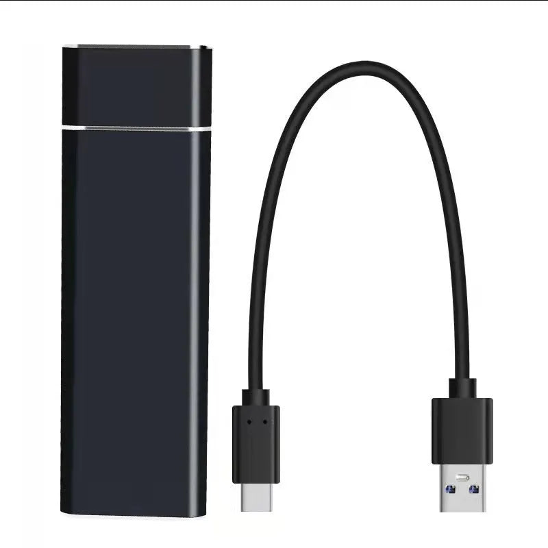 6TB mobile hard disk with metal shell in black, blue, orange, red, or silver colour options showing ultra-thin design