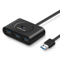 Black USB 3.0 extender adapter set with multiple cable length options for desktop computer connectivity