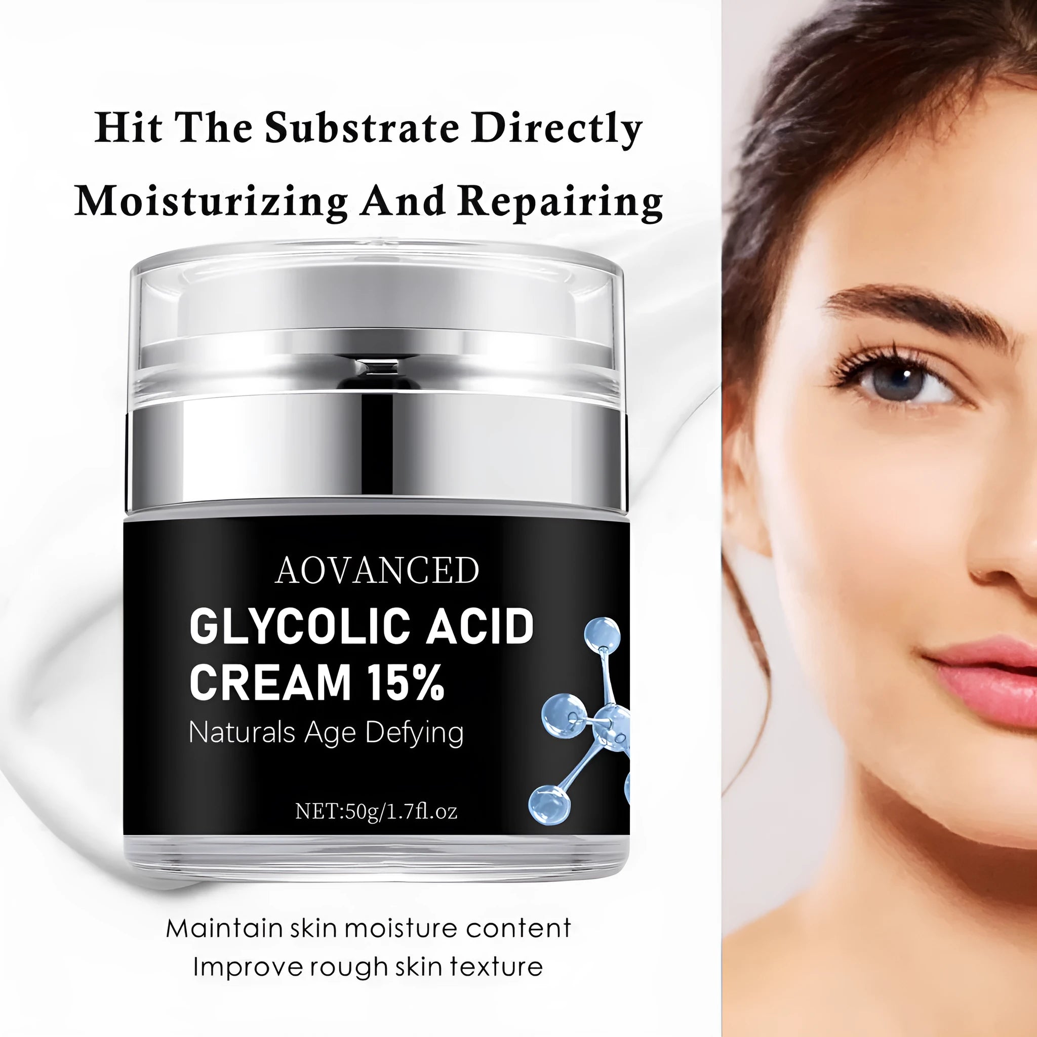 50g salicylic acid moisturising cream for exfoliation and smallpox treatment