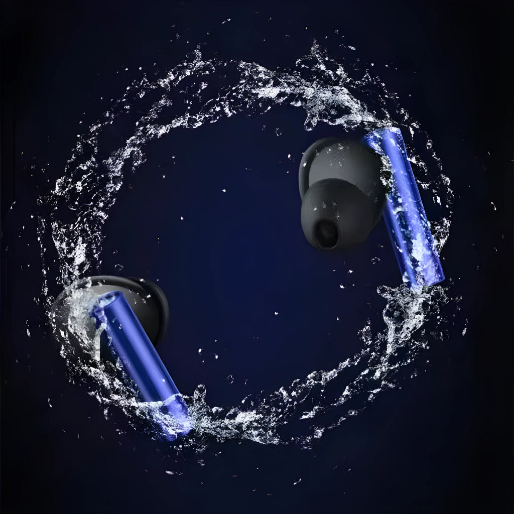 Air 3 TWS wireless Bluetooth noise-reduction earbuds with charging case in three colour options