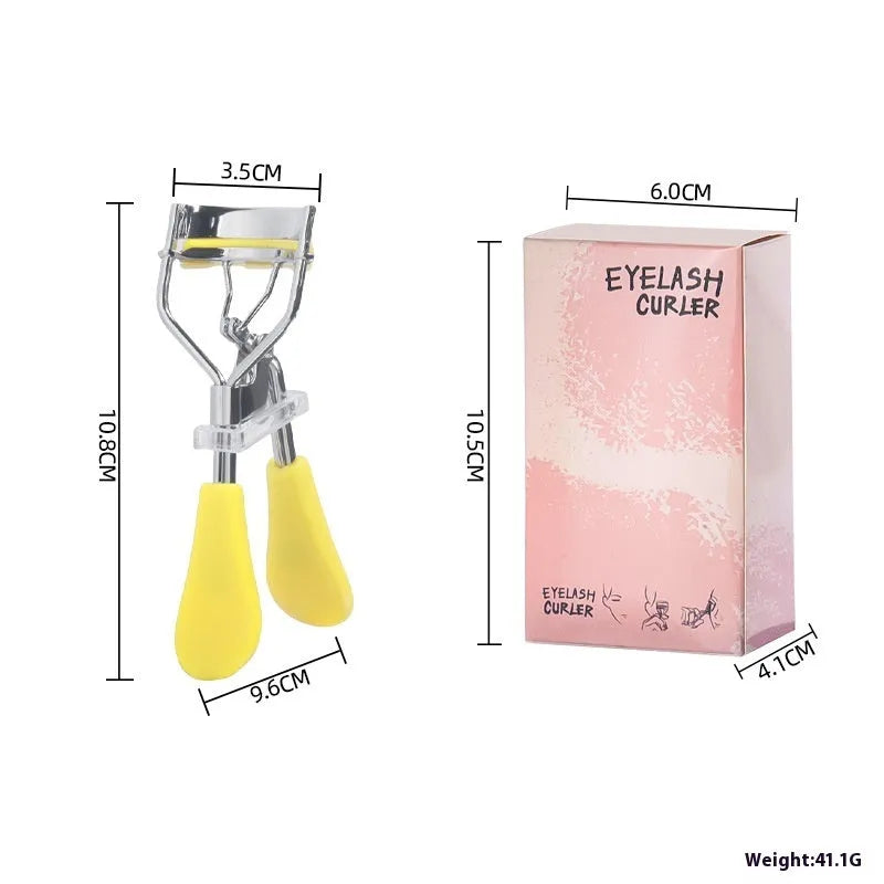 A4 with comb eyelash curler in black ribbon comb colour made from carbon steel and ABS