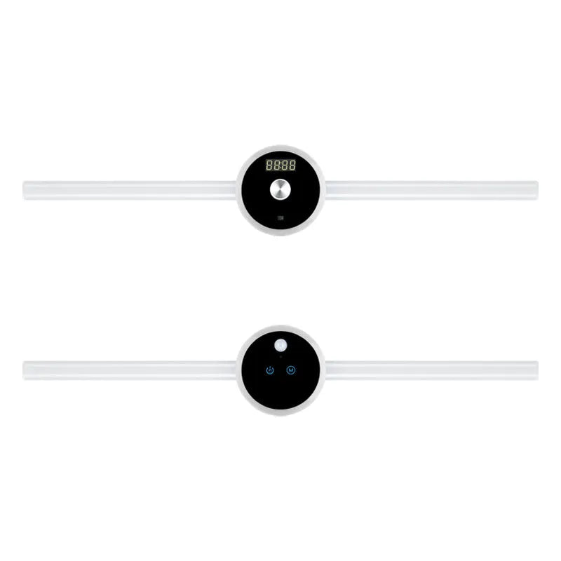 Smart cabinet light with clock timer sensor light removable LED wardrobe light human body sensor