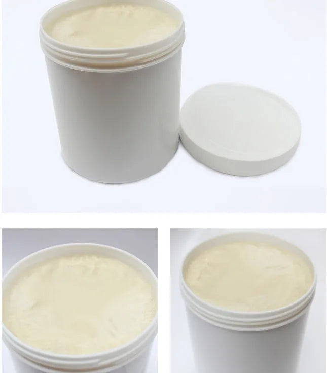Shea butter cosmetics 100g moisturising cream for dry skin in a white container