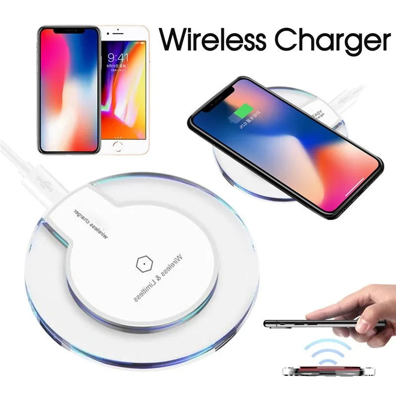 Qi wireless charging receiver module for Samsung Galaxy S8 and S8 Plus smartphones with 100mm diameter