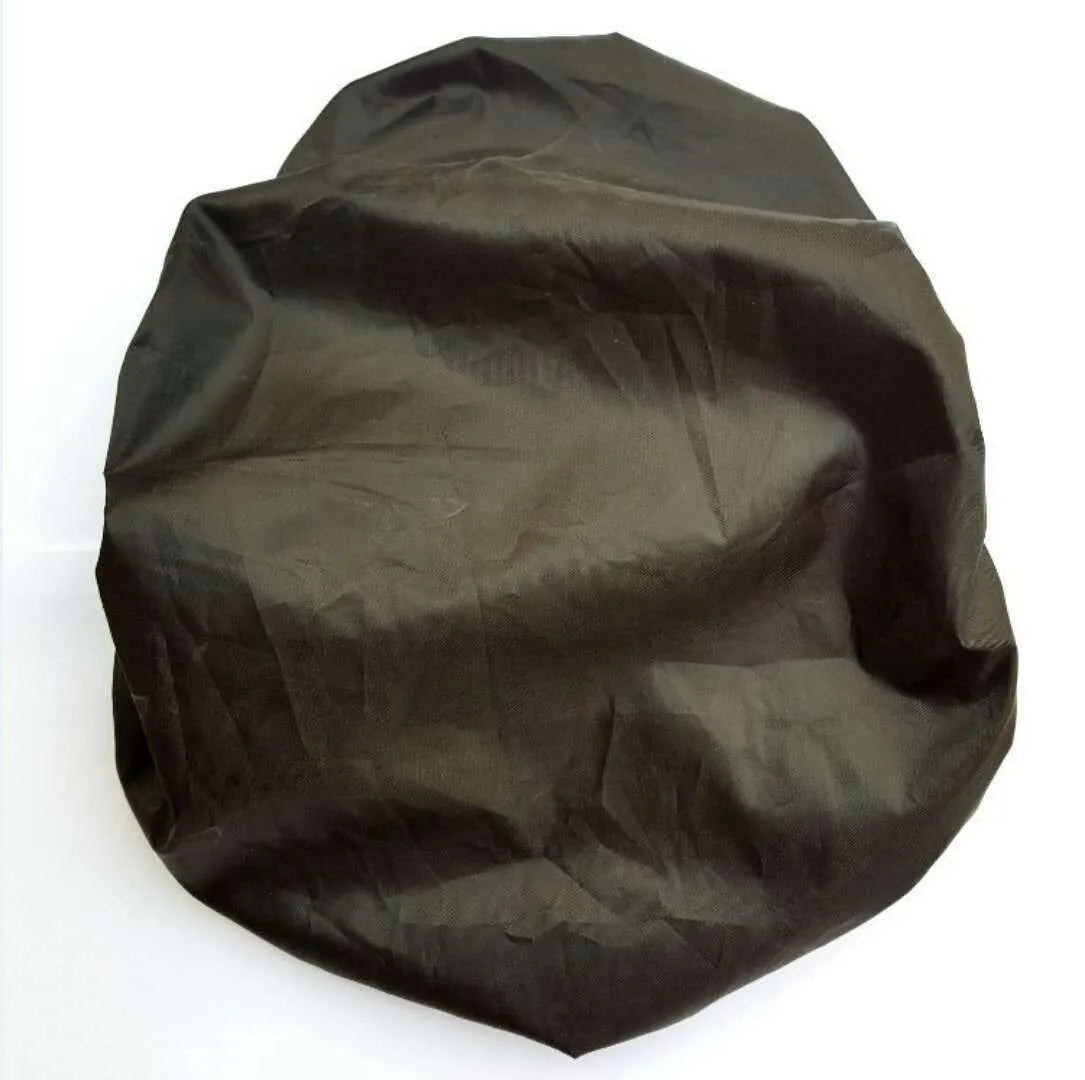 Thickened silicone bicycle saddle cushion with PU leather cover and included waterproof cover, wrench, and tyre patch