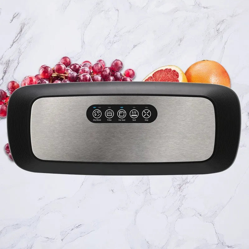 Stainless steel kitchen baler QH-03 vacuum sealer with 30cm sealing length and 130W power