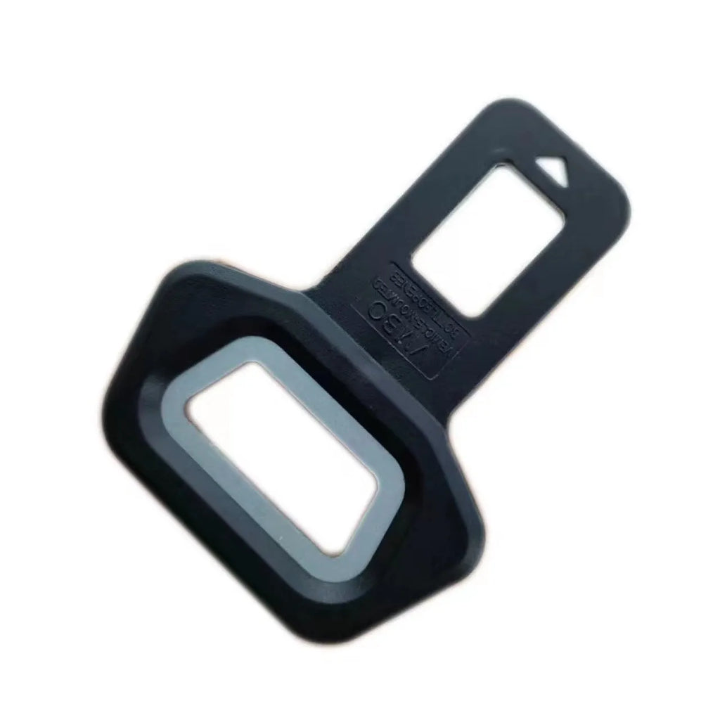 Aluminium alloy bottle opener keychain with lock tongue buckle pick head in frosted carbon fibre colour.