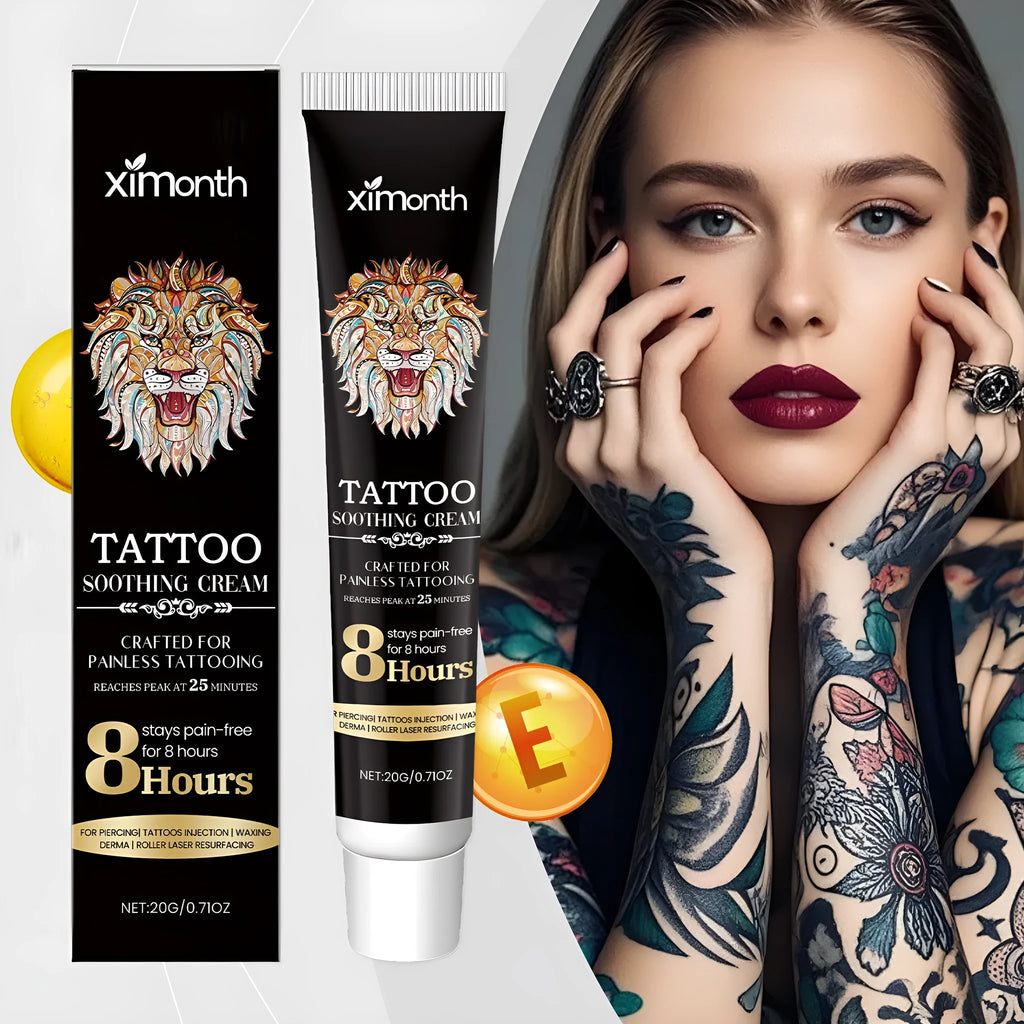 20g tattoo soothing neck cream tube for gentle cleaning and aftercare