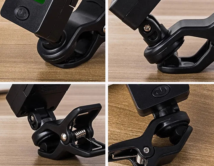 JOYO JT-01 electronic clip-on tuner for guitar ukulele bass violin, three style options, compact size