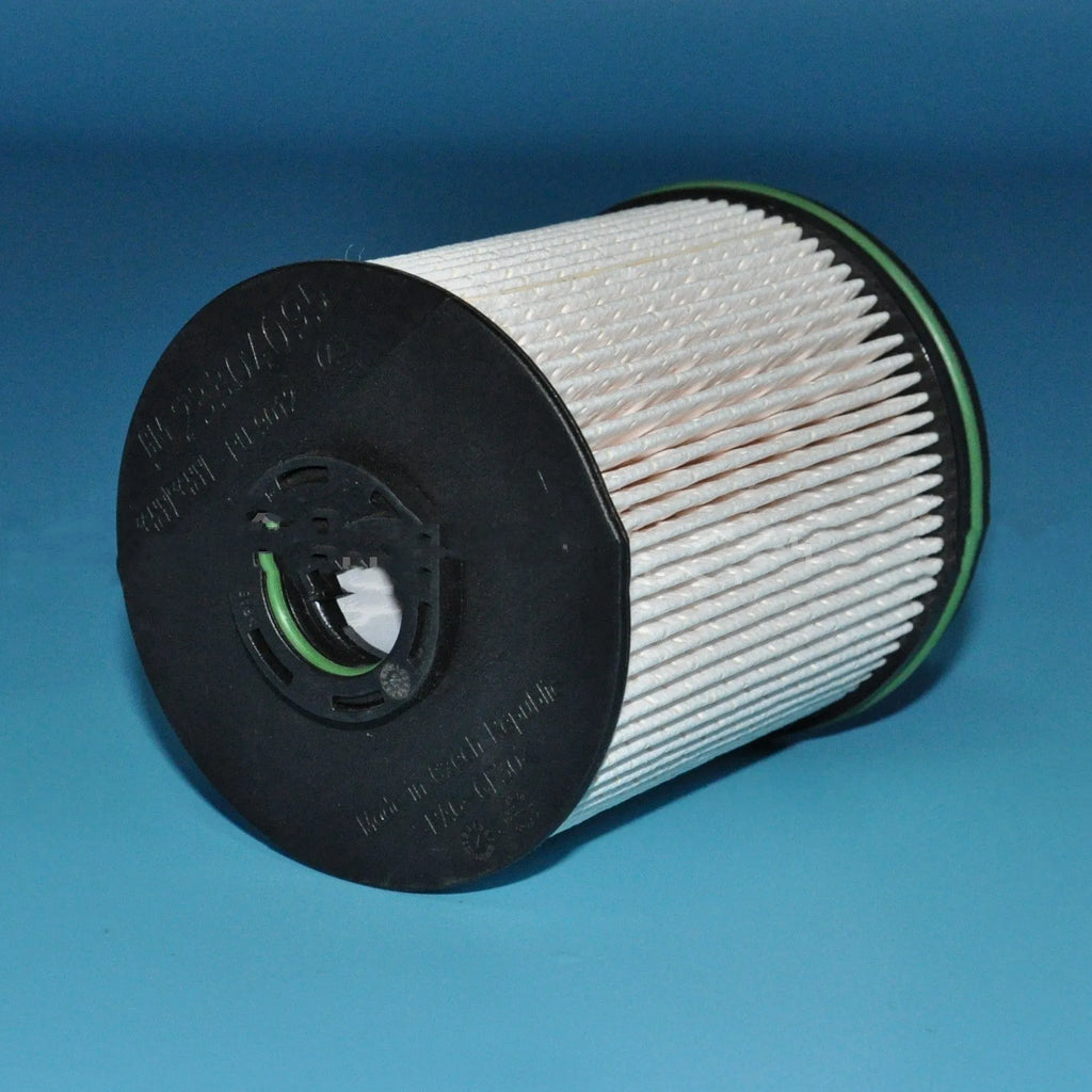 Diesel fuel filter element with gasket for Vauxhall and Opel Astra K cars, showing 106mm height