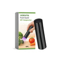 Ultraviolet detector for food protection made of plastic, handheld, single unit