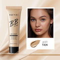 Waterproof sweat-proof BB cream in four shade colours 01 02 03 04