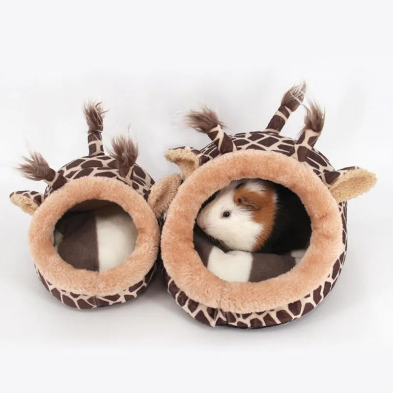Warm removable washable cotton small pet nest in L size with 3D PP cotton filling