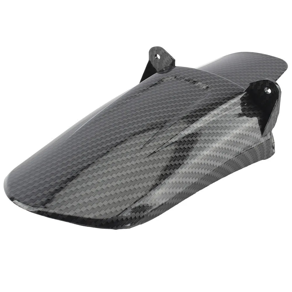Carbon fibre motorcycle rear shock absorber fender for Light Bee models with standard mudguard design