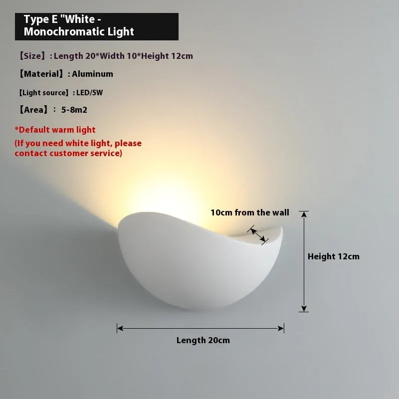 Black bird's nest design waterproof aluminium LED lamp for courtyard or bedside.