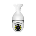 Wireless WiFi bulb camera with 1080p resolution and full colour night vision capability