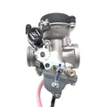 Replacement carburetor for Suzuki EN125 and Diamond Leopard HJ125K-2 motorcycles with manual or wire pull damper.
