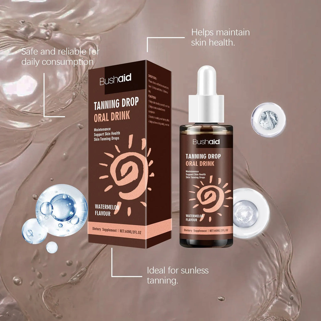 60ml sun tanning essence cream for body care in compact container