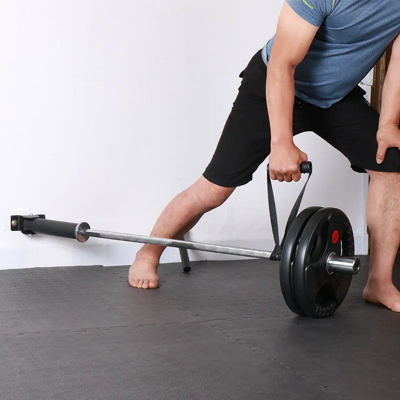 Steel wall-mounted barbell gun barrel rack with 25 tubes for rod storage.