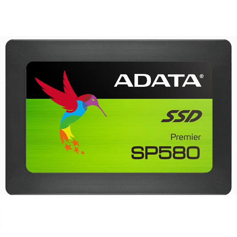Black internal SATA3 2.5-inch solid state drive with TLC NAND, 7mm thickness, capacity options 120GB to 960GB