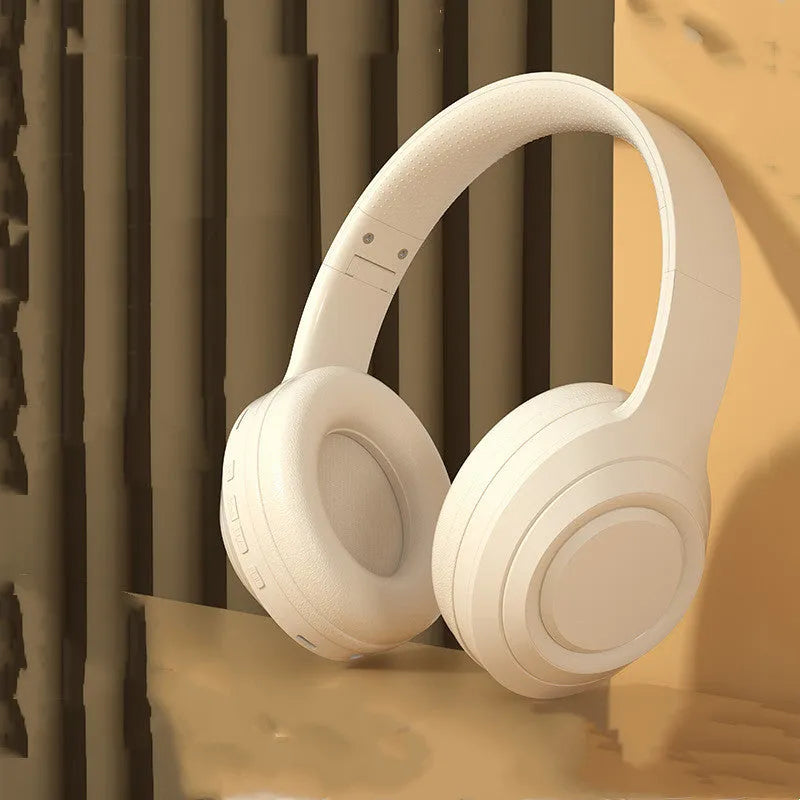 DR58 wireless Bluetooth over-ear headset with noise reduction in black colour