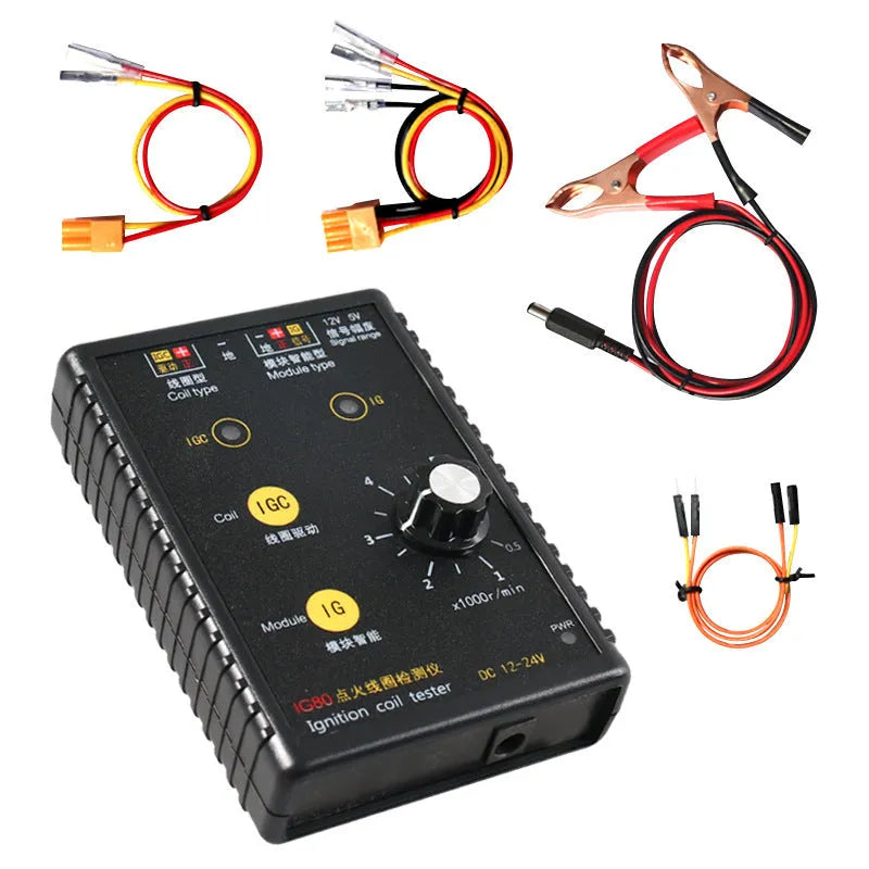 IG80 automobile ignition coil detector for petrol and natural gas engine diagnostics