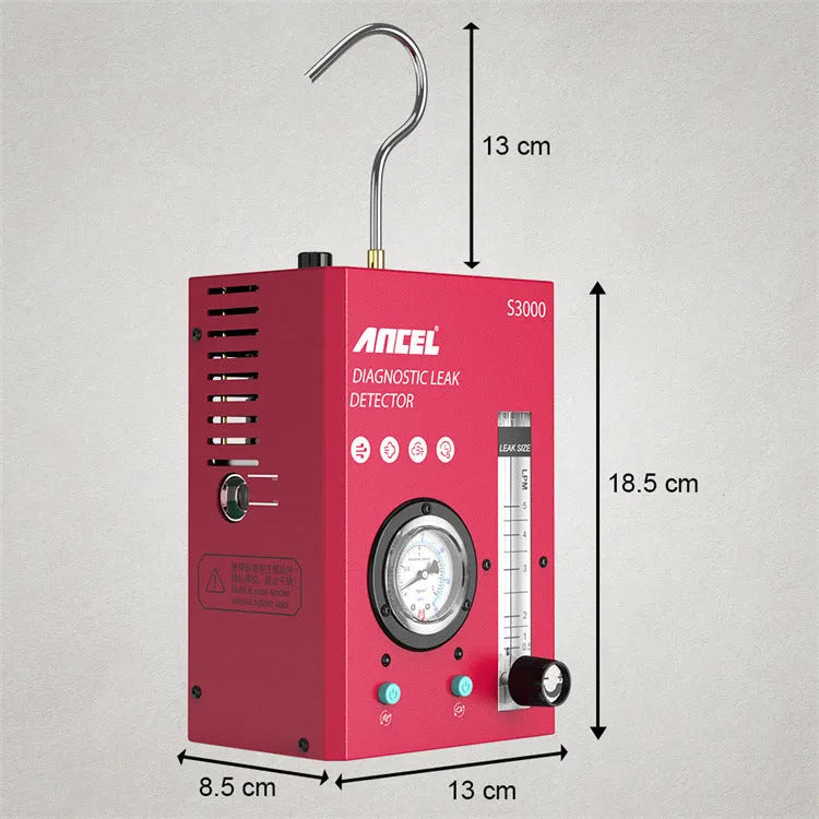 S3000 model car vacuum leak detector tool with smoke detection for workshop diagnostics