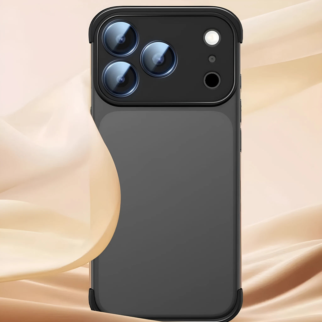 iPhone 17 phone case in black, orange, grey, and desert colours for Pro and Pro Max models