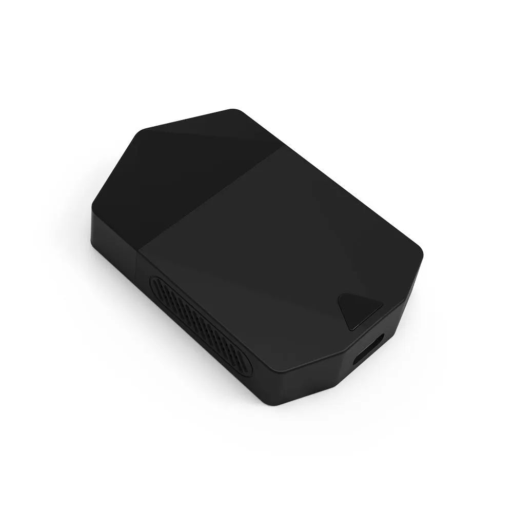 CarPlay wireless adapter M25 with 9-inch capacitive screen 1080P ABS black 65x43x12mm for Apple iPhone