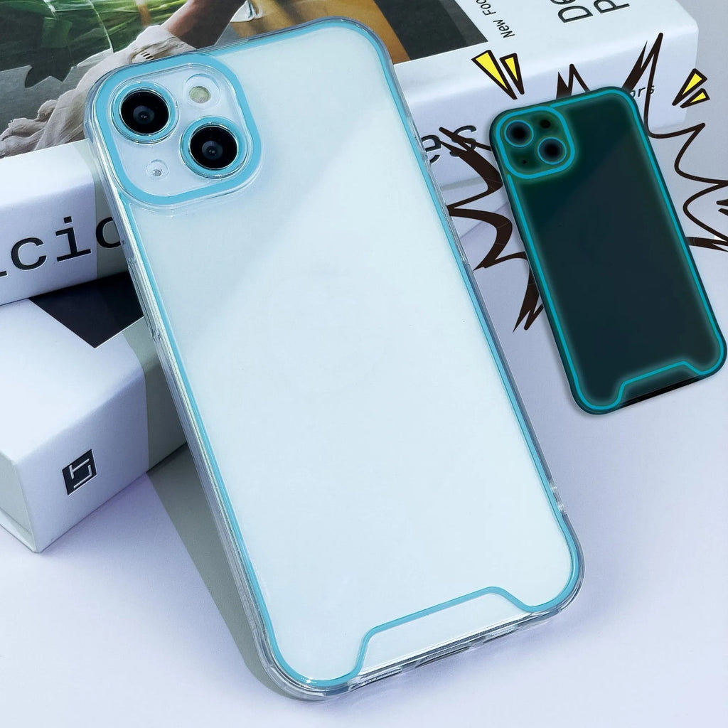 Glow in the dark Christmas soft shell phone case for iPhone in multiple colours