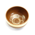Handmade Himalayan singing bowl percussion instrument in one of seven colours, measuring 7.8cm.