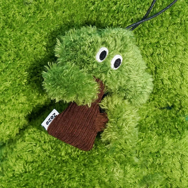 Pine tree cat mint toy bag pendant in three sizes for cat biting and grinding play