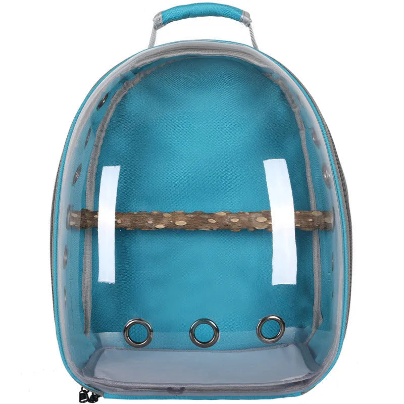 Parrot myna bird carrier backpack PC 20-35L 32x26x41cm with zipper pocket and nine colours