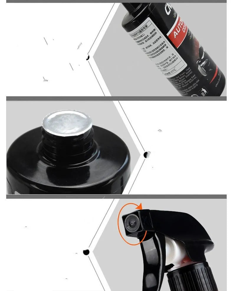 500ml aerosol spray can of automotive paint coating agent for car protection