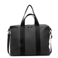 Lightweight Oxford cloth tote travel storage bag in solid colour with 20-35L capacity.