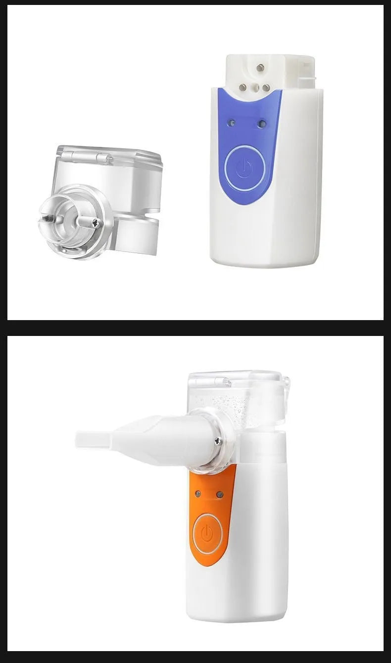 USB handheld columnar plastic nebuliser with 0.5L water tank for household humidification