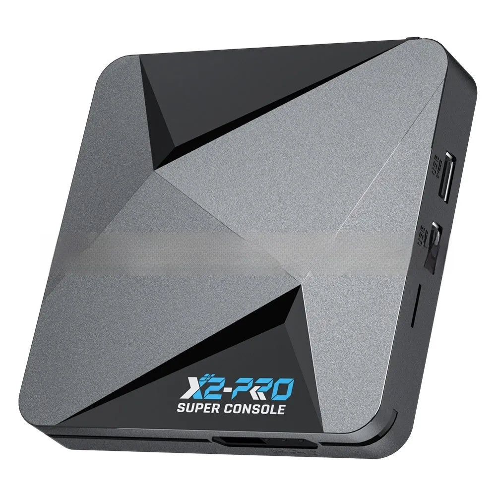 Home Video Three System Integrated Game Set-top Box X2 Pro with wireless controllers and HD cable