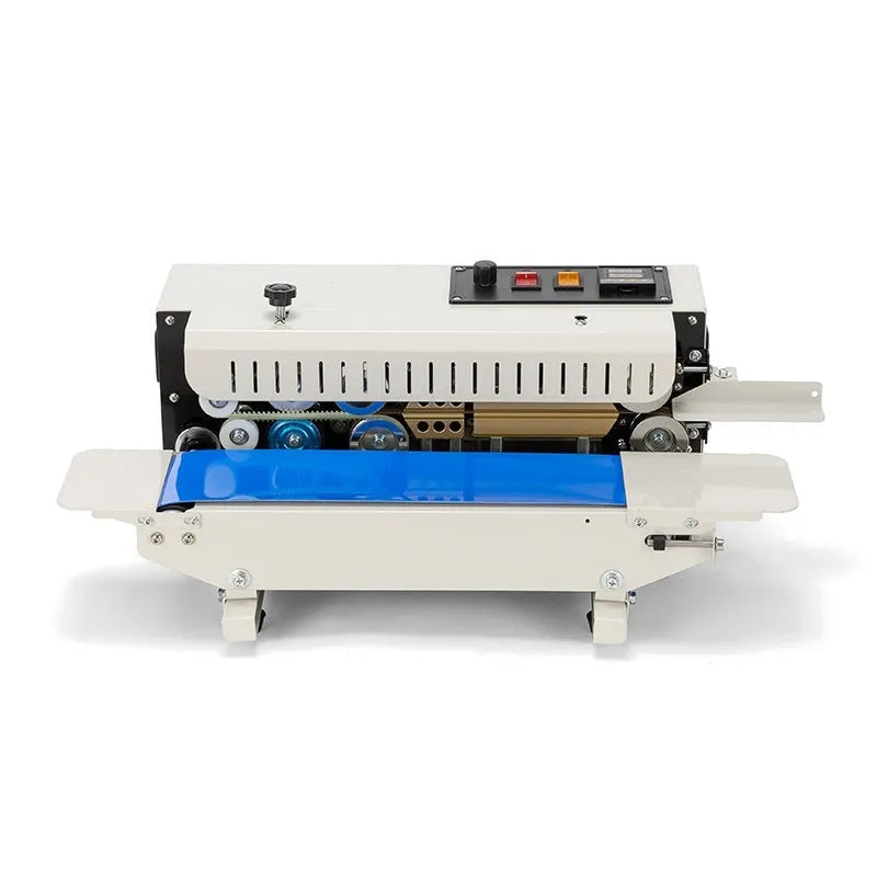 Mini handheld steel seal sealing machine for printing dates on sealed bags.