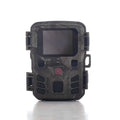 Black plastic infrared night vision monitoring device with TF card slot.