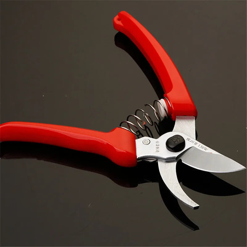 130W pruning shears with SK5 high carbon steel blades for garden landscaping work