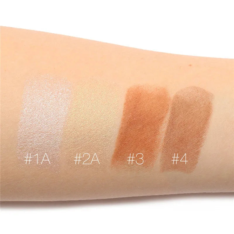 Face contour highlighter product shown in one of its four available colour variants, A, B, C, or D.