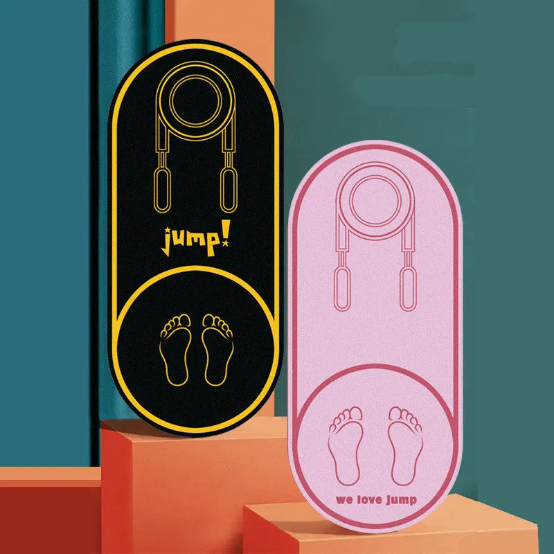 A black or pink faux leather yoga mat measuring 1400mm by 600mm with a 6mm thickness.