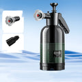 Handheld car wash foam sprayer with 2-litre container and high-pressure water cannon