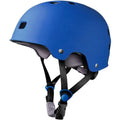 Children's skateboarding helmet in solid colour with ABS outer shell and EPS inner lining
