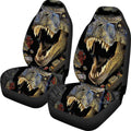 Wolf Car universal polyester seat cover for five seats in colour 5542F8