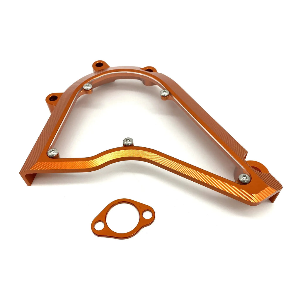 KTM Duke 250 390 chain front gear cover replacement part in black or orange