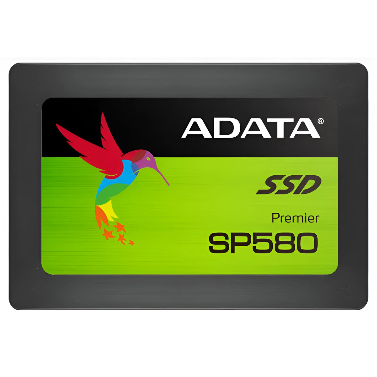 Black internal SATA3 2.5-inch solid state drive with TLC NAND, 7mm thickness, capacity options 120GB to 960GB