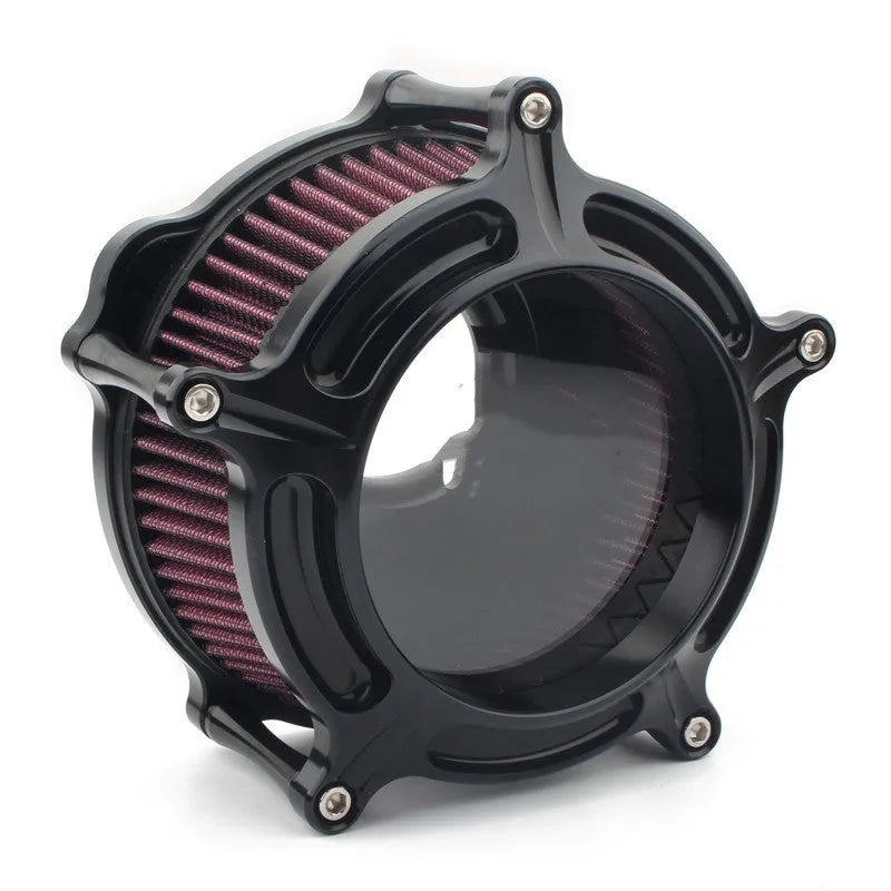 MP09-JJL aluminium air filter suction retrofitting accessory in selected colour with filter cartridge.