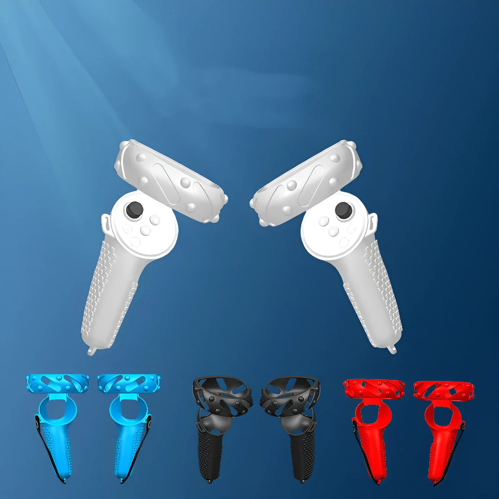 Pico Neo3 silicone handle protective sleeve with convex point pattern, available in four colours